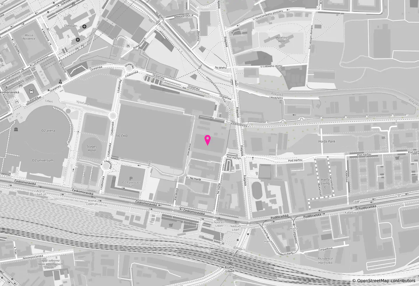 Mapa s umístěním kanceláře ATWEL