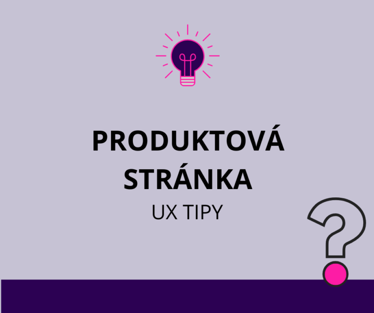 UX tipy pro produktovou stránku e-shopu