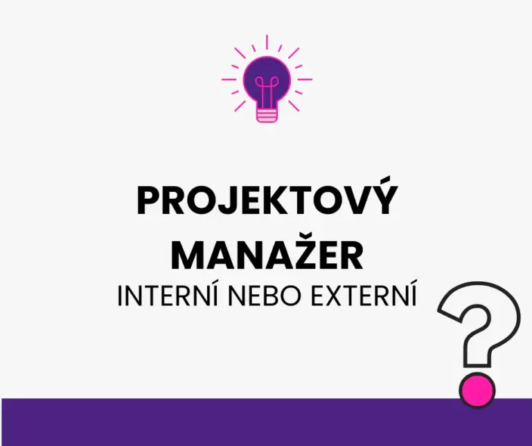 Externí či interní projektový manažer