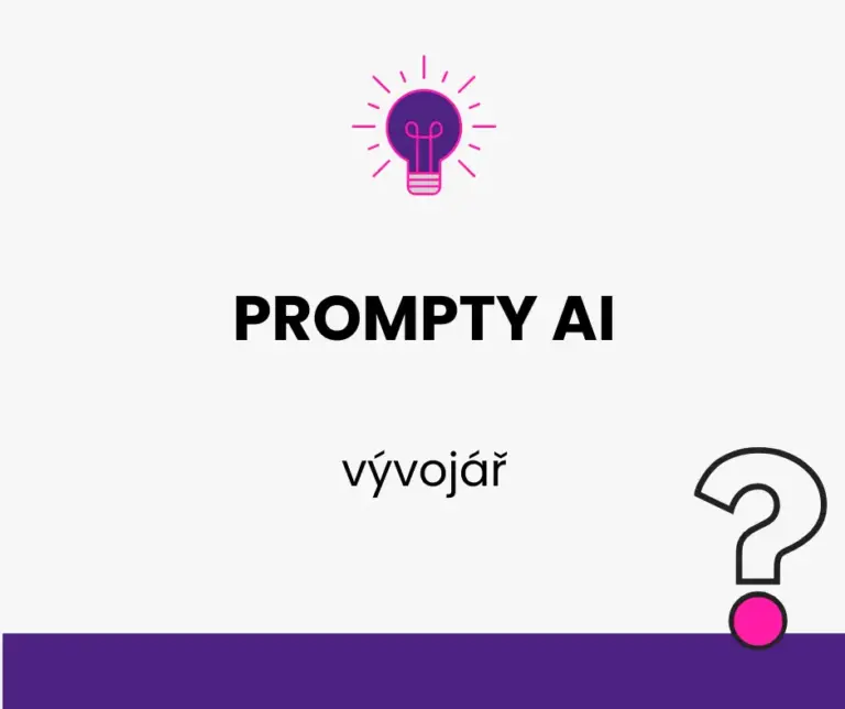 AI v každodenní praxi: ukázky promptů od našeho vývojáře