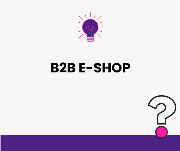 B2B e-shop: Specifické požadavky a časté chyby při implementaci