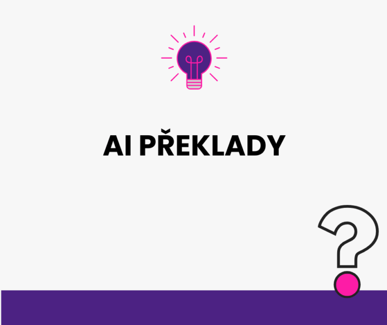 Použití AI v denním překladatelském procesu